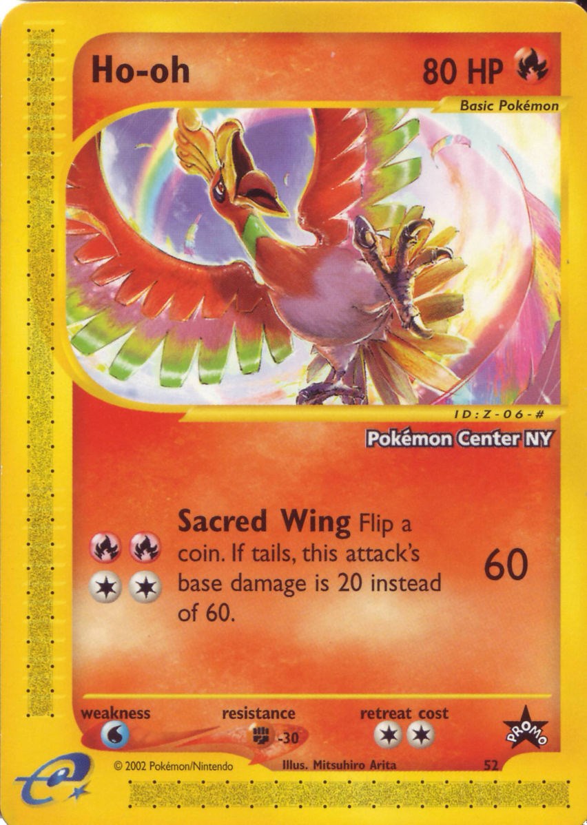 Ho-oh (52) (Pokemon Center NY Promo) [Wizards of the Coast: Black Star Promos] | Galactic Gamez