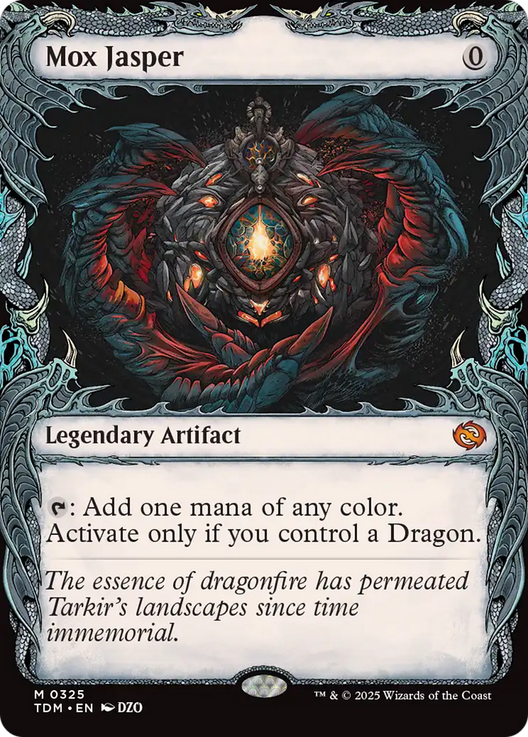 Mox Jasper (Showcase) [Tarkir: Dragonstorm] | Galactic Gamez