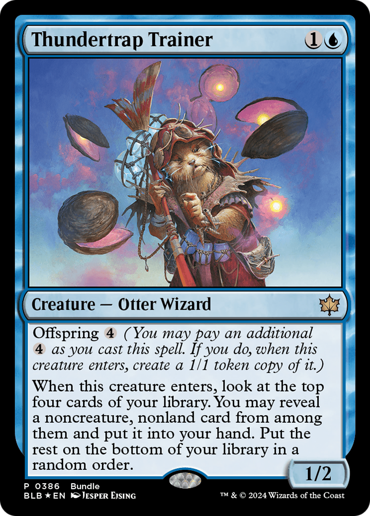 Thundertrap Trainer [Bloomburrow Promos] | Galactic Gamez