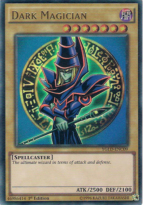 Dark Magician [YGLD-ENC09] Ultra Rare | Galactic Gamez
