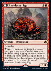 Smoldering Egg // Ashmouth Dragon [Innistrad: Midnight Hunt] | Galactic Gamez