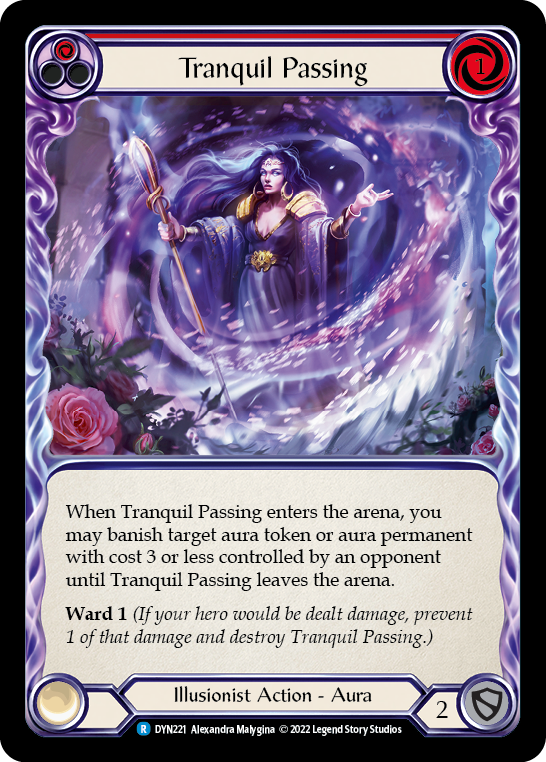 Tranquil Passing (Red) [DYN221] (Dynasty) | Galactic Gamez