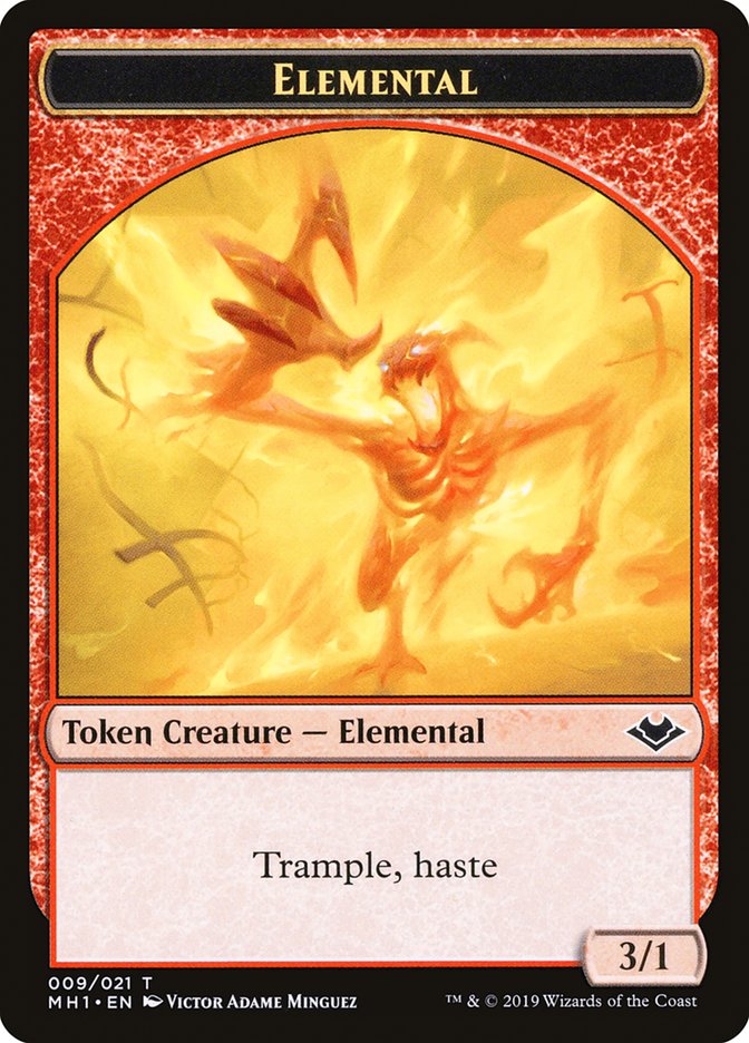 Elemental Token (009/021) [Modern Horizons Tokens] | Galactic Gamez