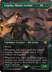 Legolas, Master Archer (Borderless Alternate Art) [The Lord of the Rings: Tales of Middle-Earth] | Galactic Gamez