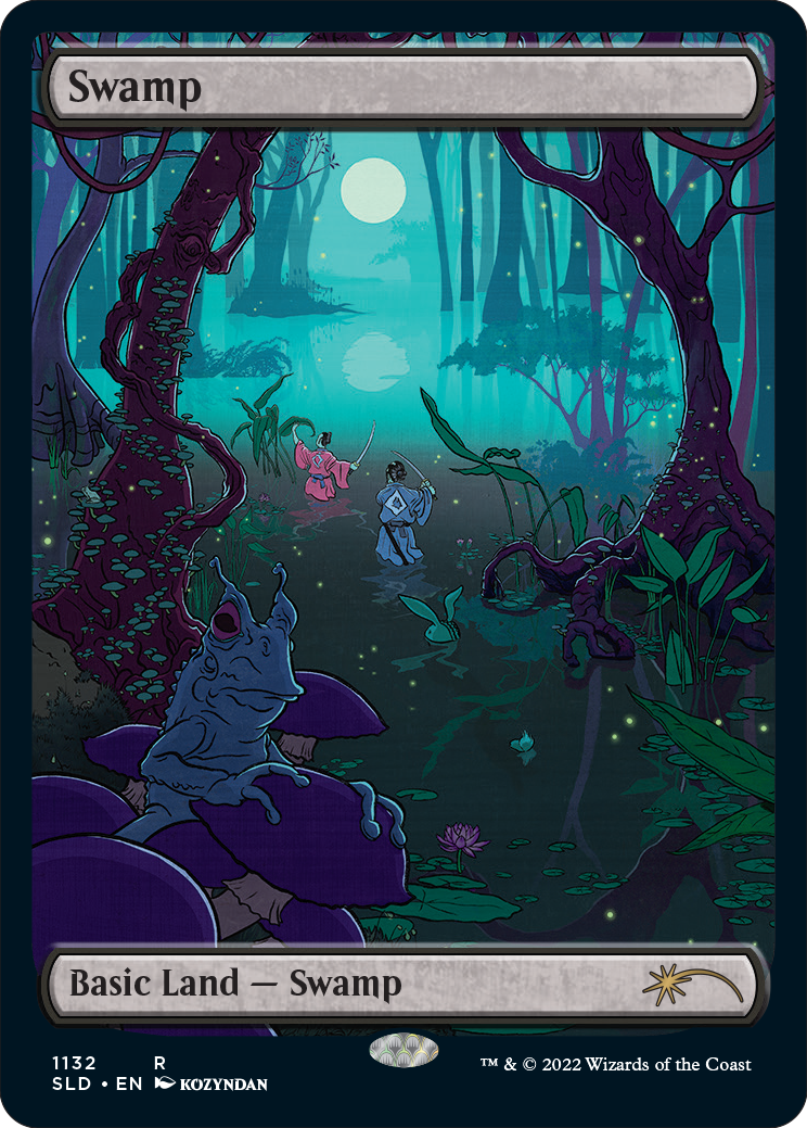 Swamp (1132) (Full-Art) [Secret Lair Drop Series] | Galactic Gamez