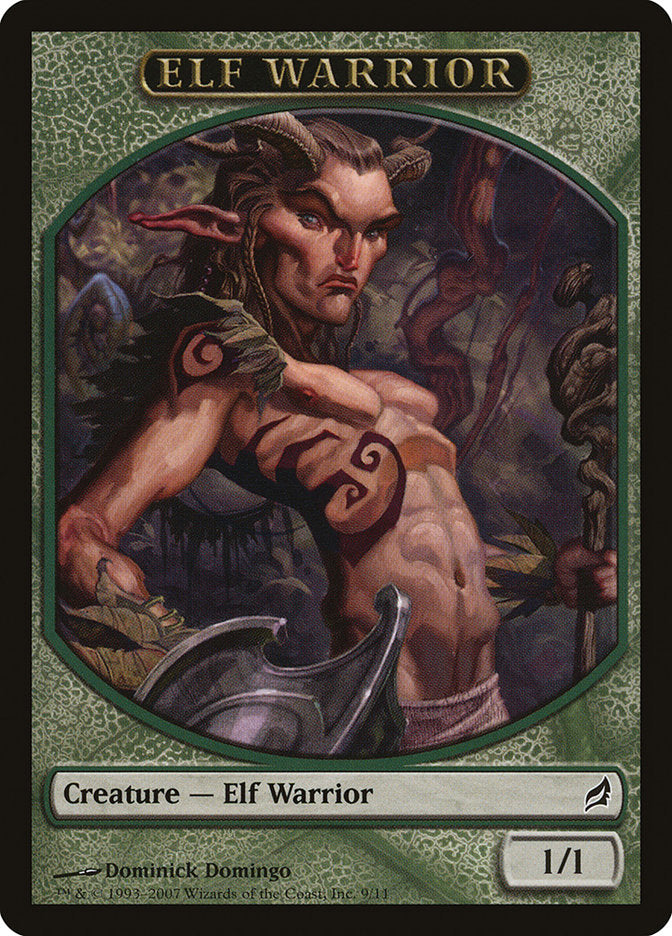 Elf Warrior Token [Lorwyn Tokens] | Galactic Gamez