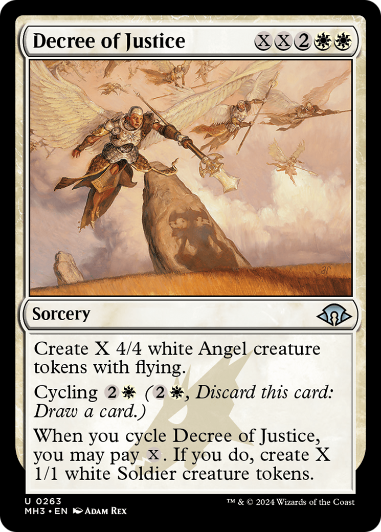 Decree of Justice [Modern Horizons 3] | Galactic Gamez