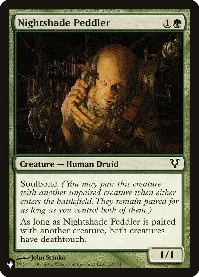Nightshade Peddler [The List] | Galactic Gamez