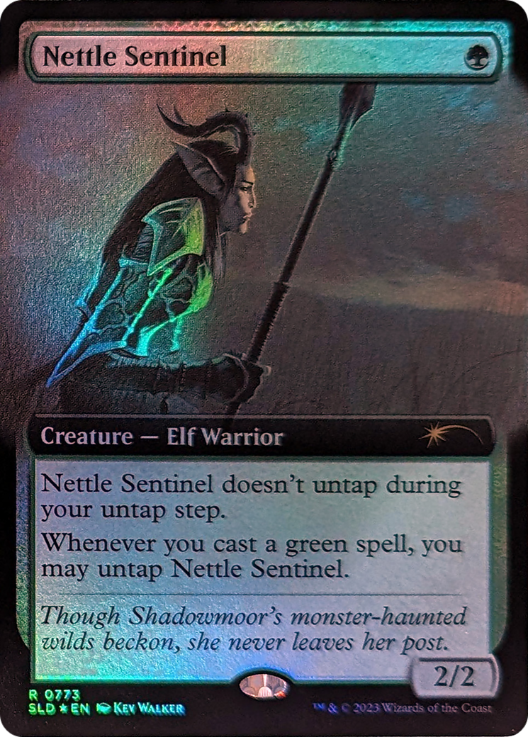 Nettle Sentinel (Extended Art) [Secret Lair Drop Series] | Galactic Gamez