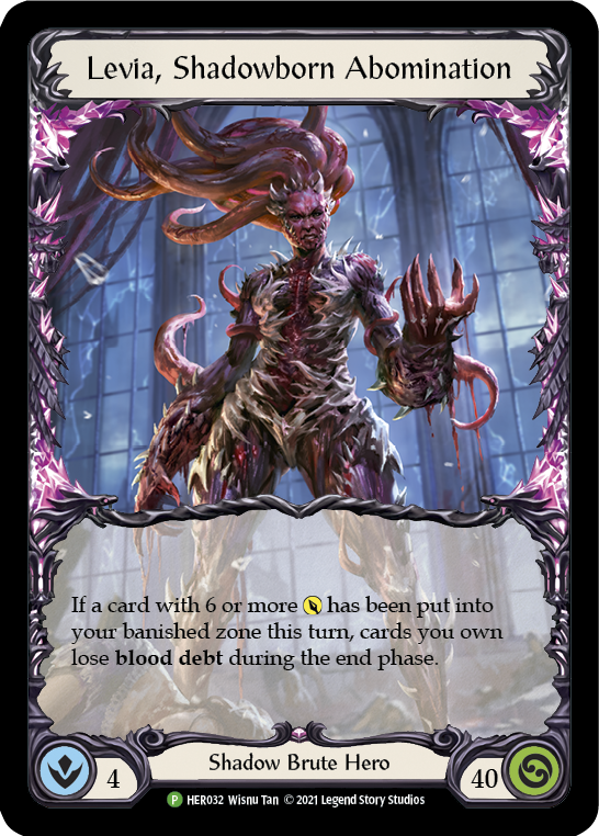 Levia, Shadowborn Abomination [HER032] (Promo)  Cold Foil | Galactic Gamez