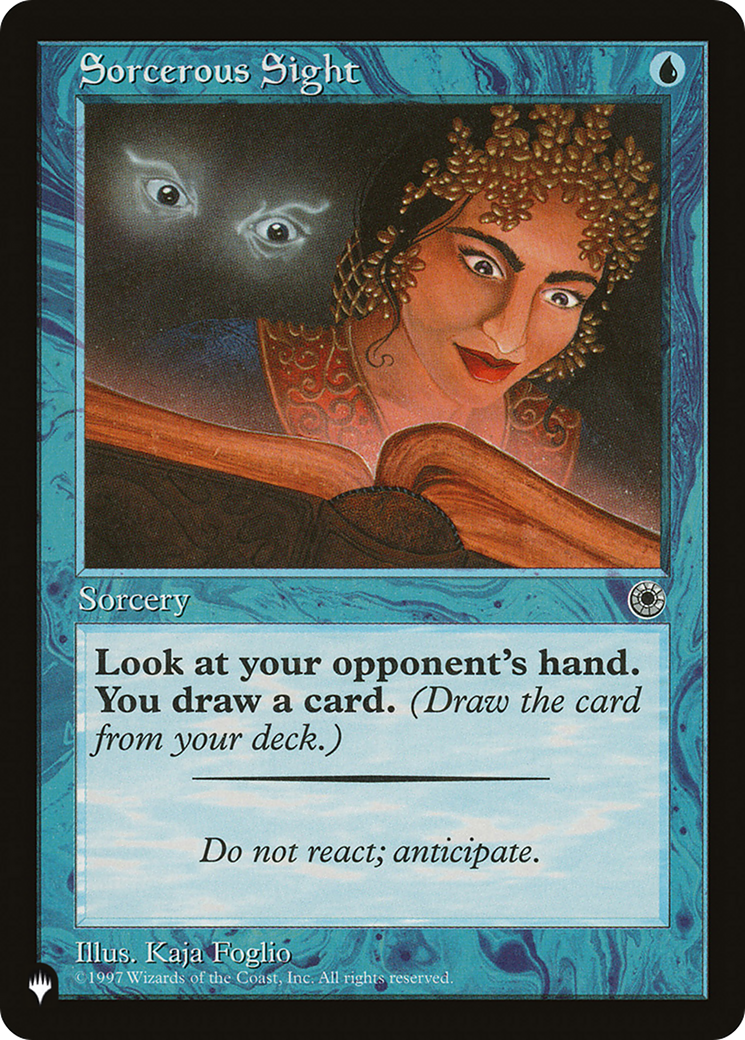 Sorcerous Sight [The List] | Galactic Gamez