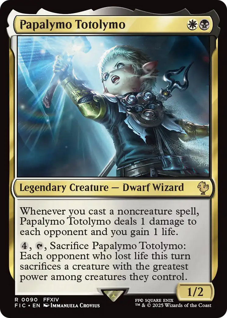 Papalymo Totolymo [FINAL FANTASY Commander] | Galactic Gamez