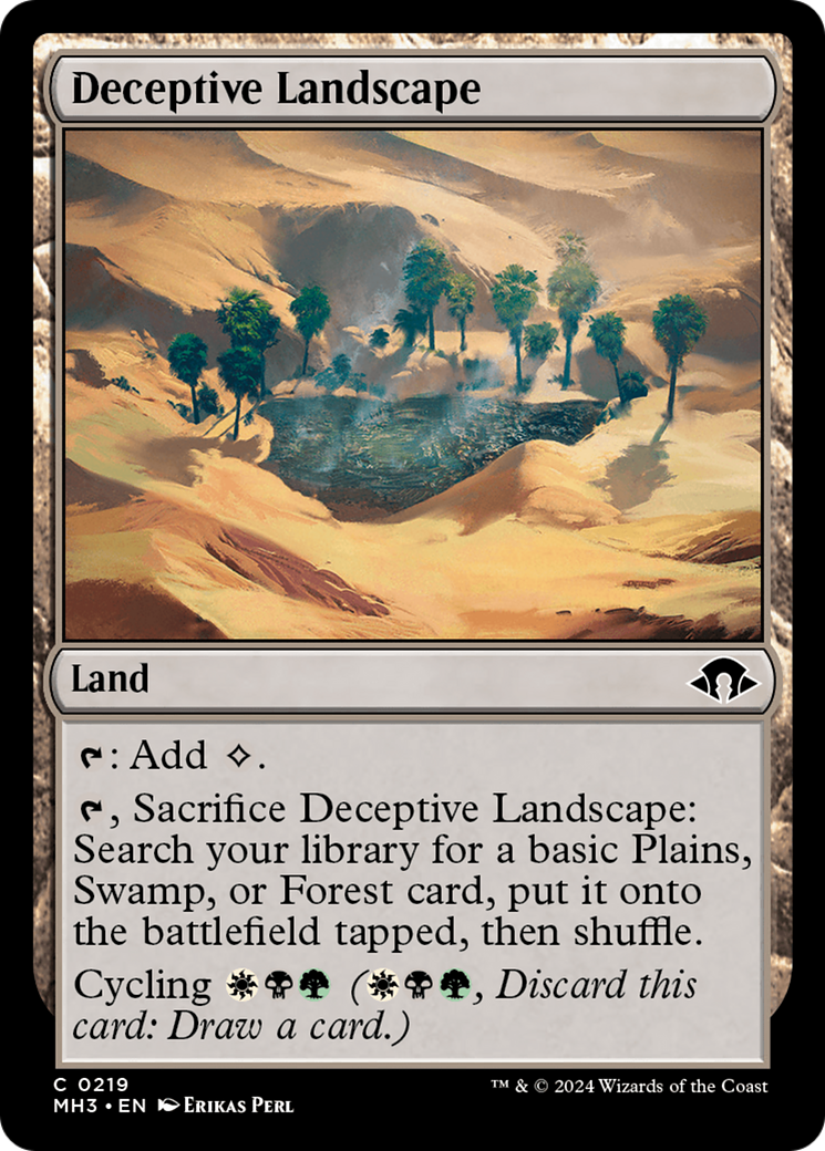 Deceptive Landscape [Modern Horizons 3] | Galactic Gamez