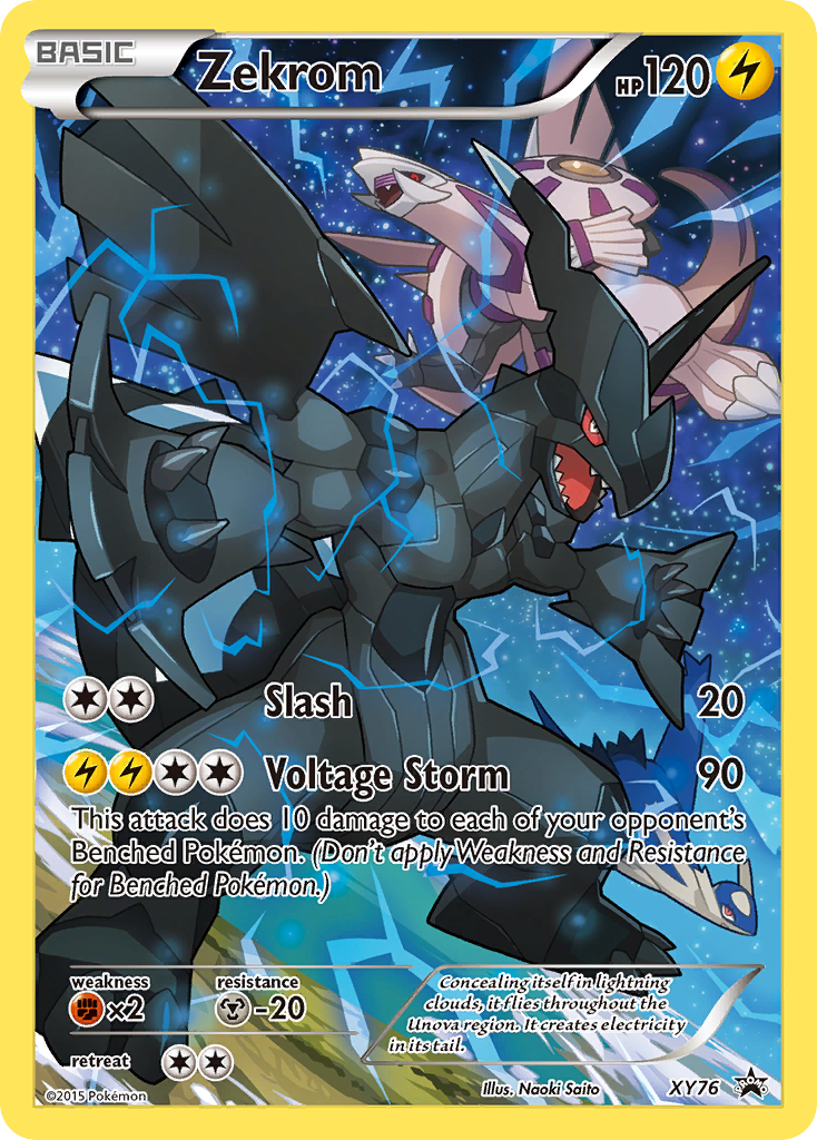 Zekrom (XY76) [XY: Black Star Promos] | Galactic Gamez