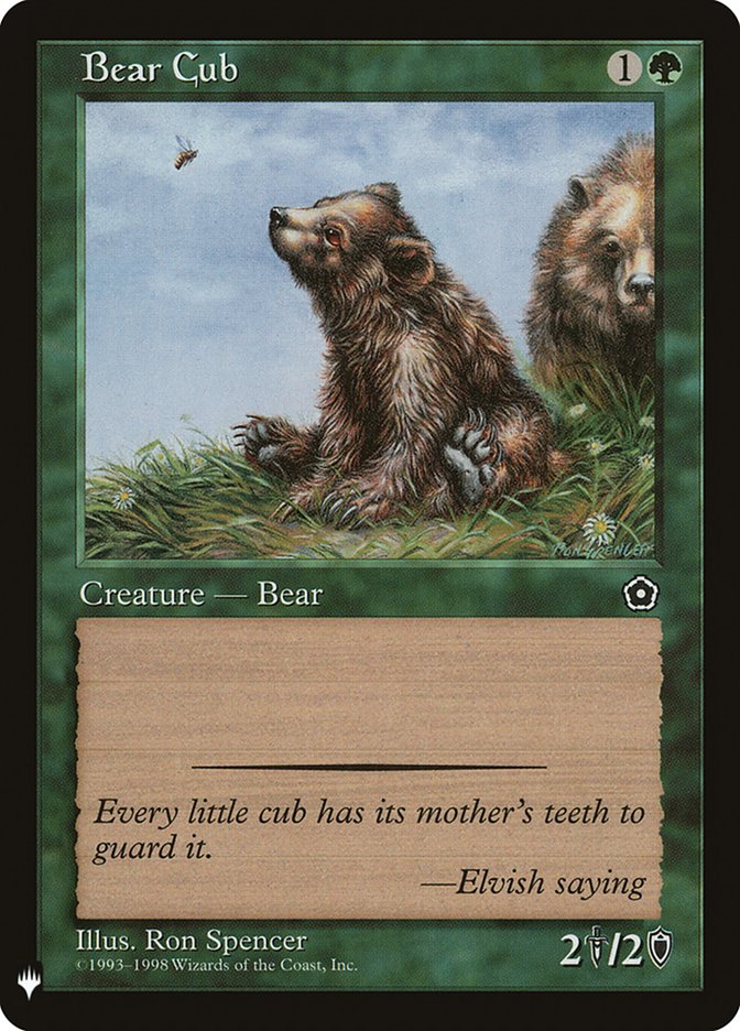 Bear Cub [Mystery Booster] | Galactic Gamez