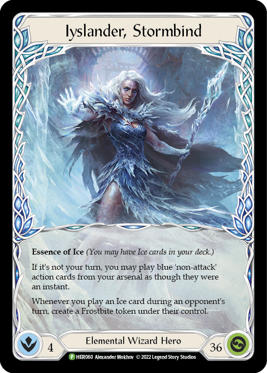 Iyslander, Stormbind [HER060] (Promo)  Cold Foil | Galactic Gamez