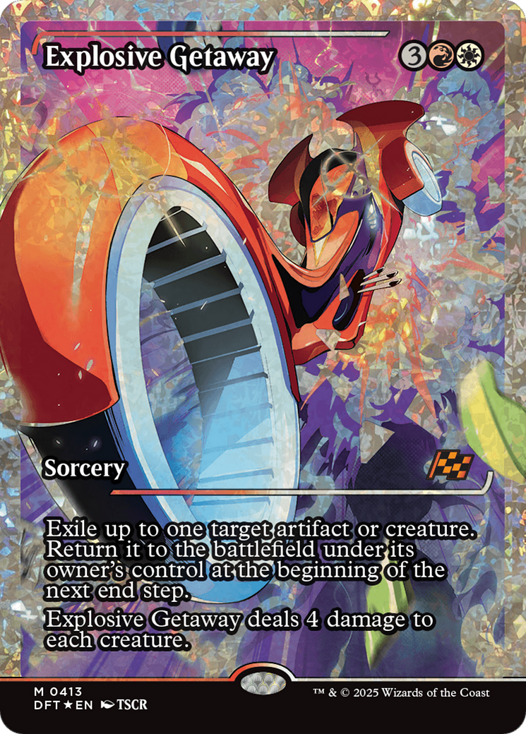 Explosive Getaway (Promo Pack) [Aetherdrift Promos] | Galactic Gamez