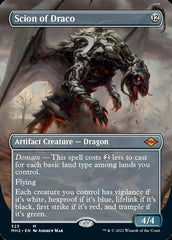 Scion of Draco (Borderless Alternate Art) [Modern Horizons 2] | Galactic Gamez