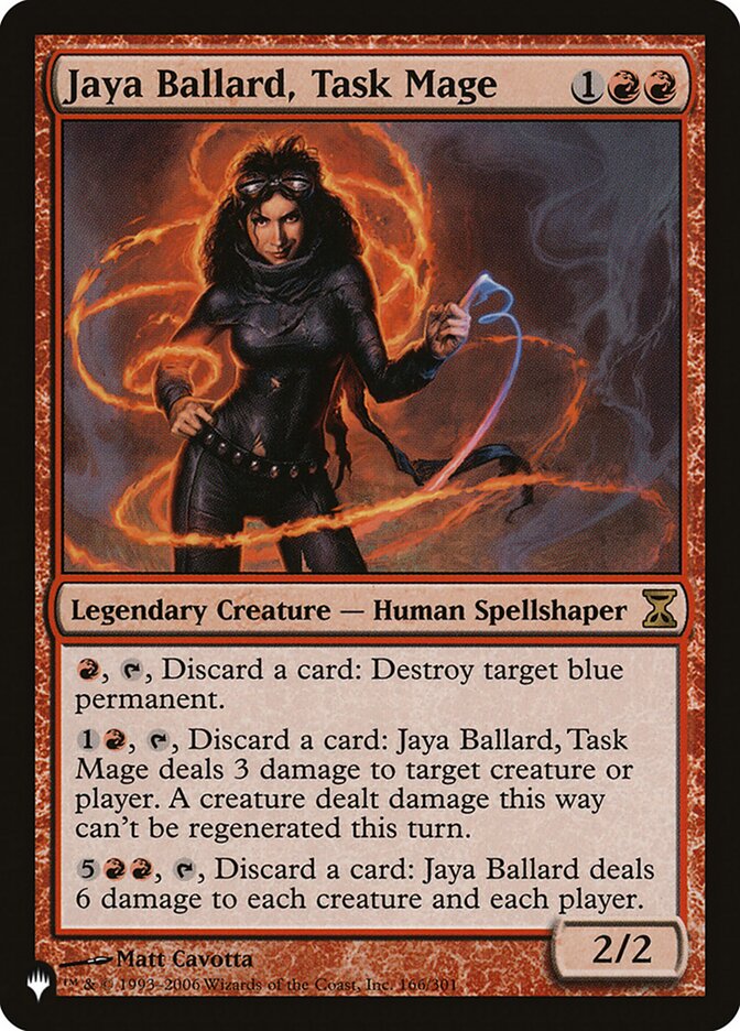 Jaya Ballard, Task Mage [The List] | Galactic Gamez