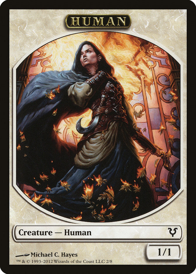 Human Token (2/8) [Avacyn Restored Tokens] | Galactic Gamez