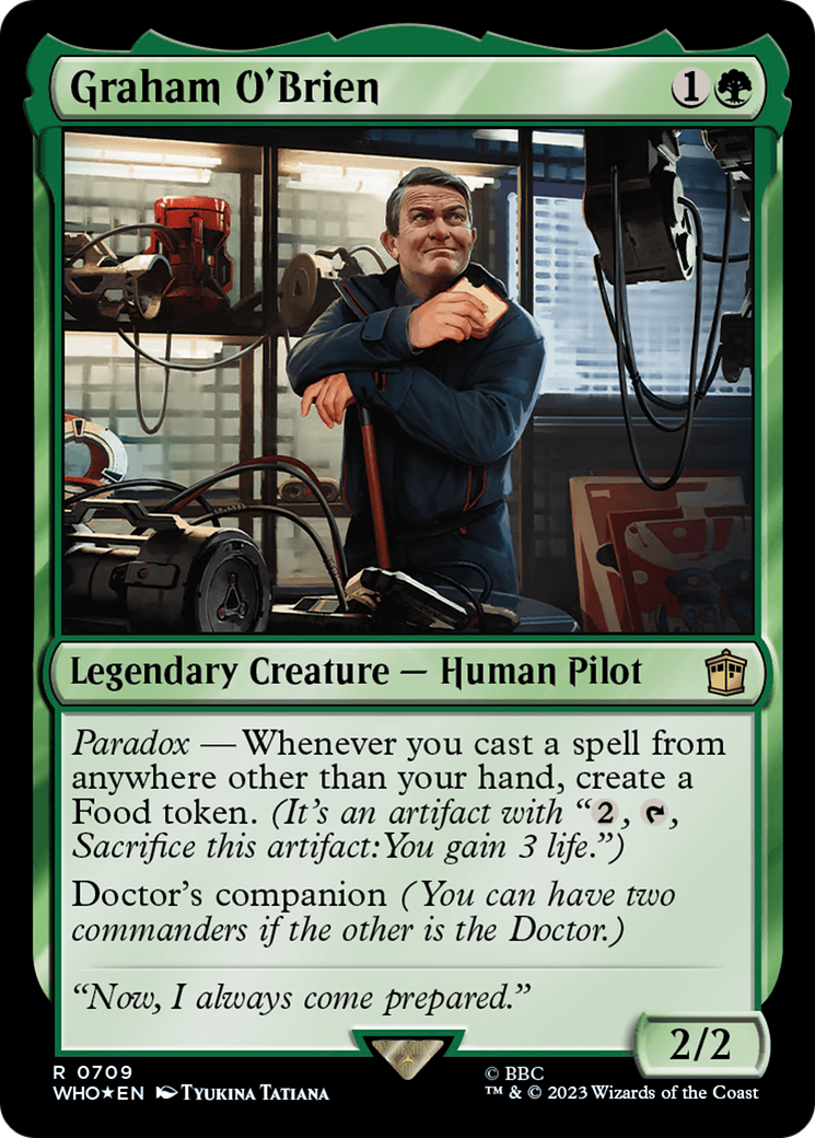 Graham O'Brien (Surge Foil) [Doctor Who] | Galactic Gamez