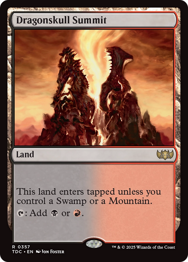 Dragonskull Summit [Tarkir: Dragonstorm Commander] | Galactic Gamez