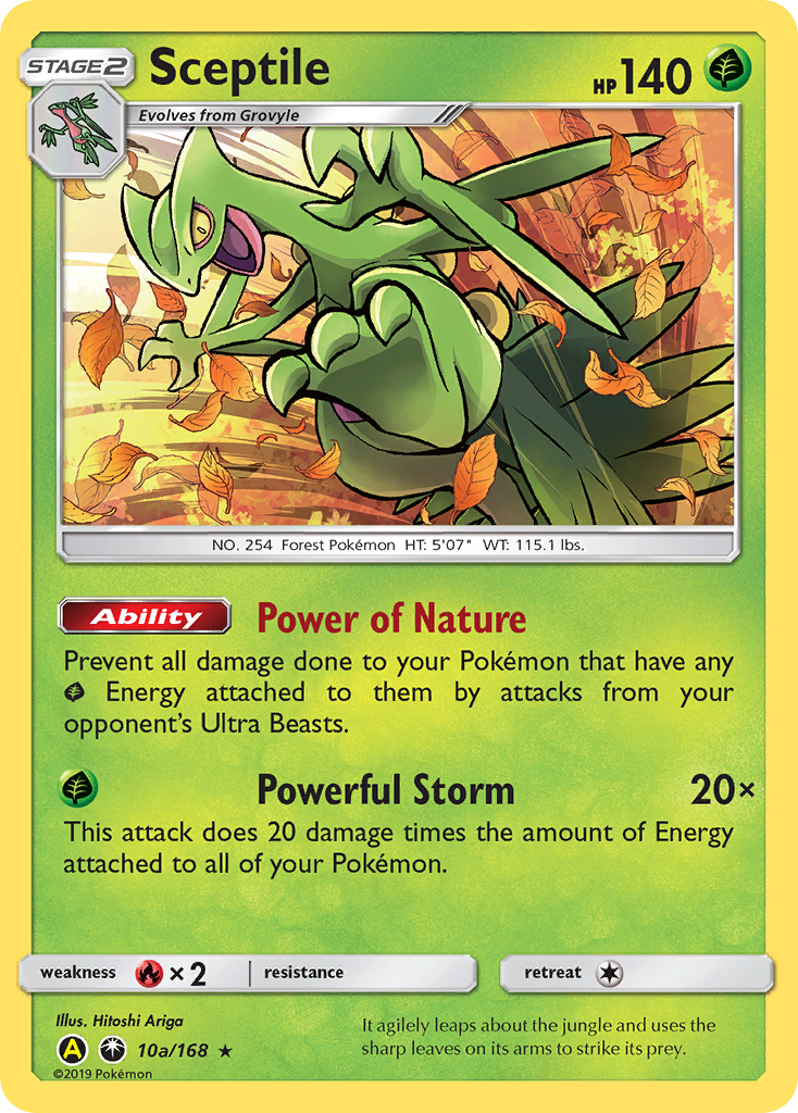 Sceptile (10a/168) [Alternate Art Promos] | Galactic Gamez