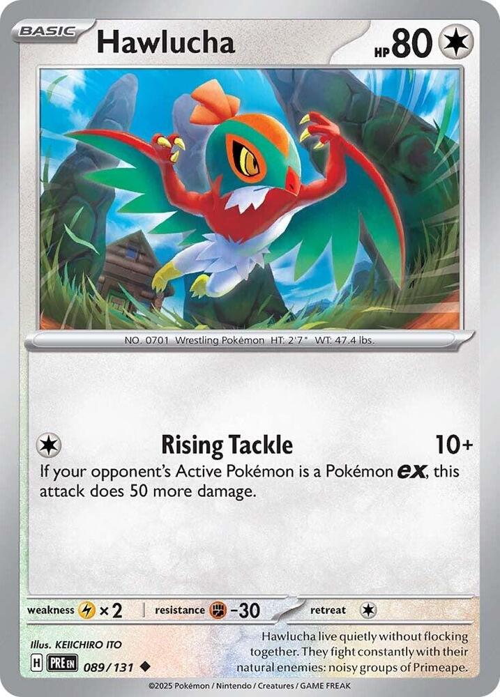 Hawlucha (089/131) [Scarlet & Violet: Prismatic Evolutions] | Galactic Gamez