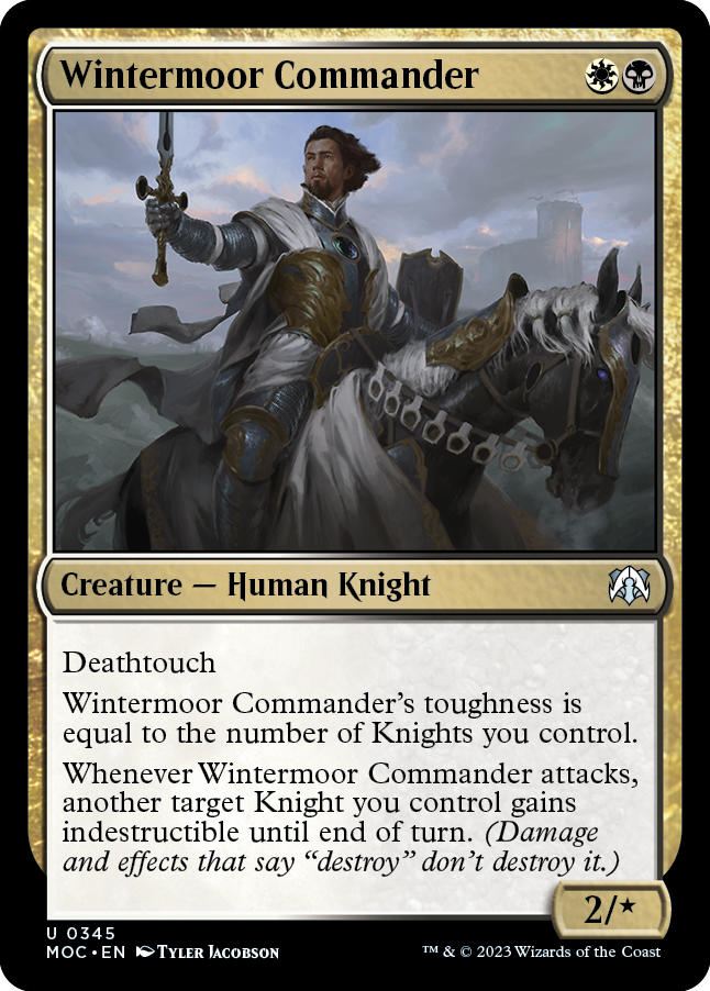 Wintermoor Commander [March of the Machine Commander] | Galactic Gamez