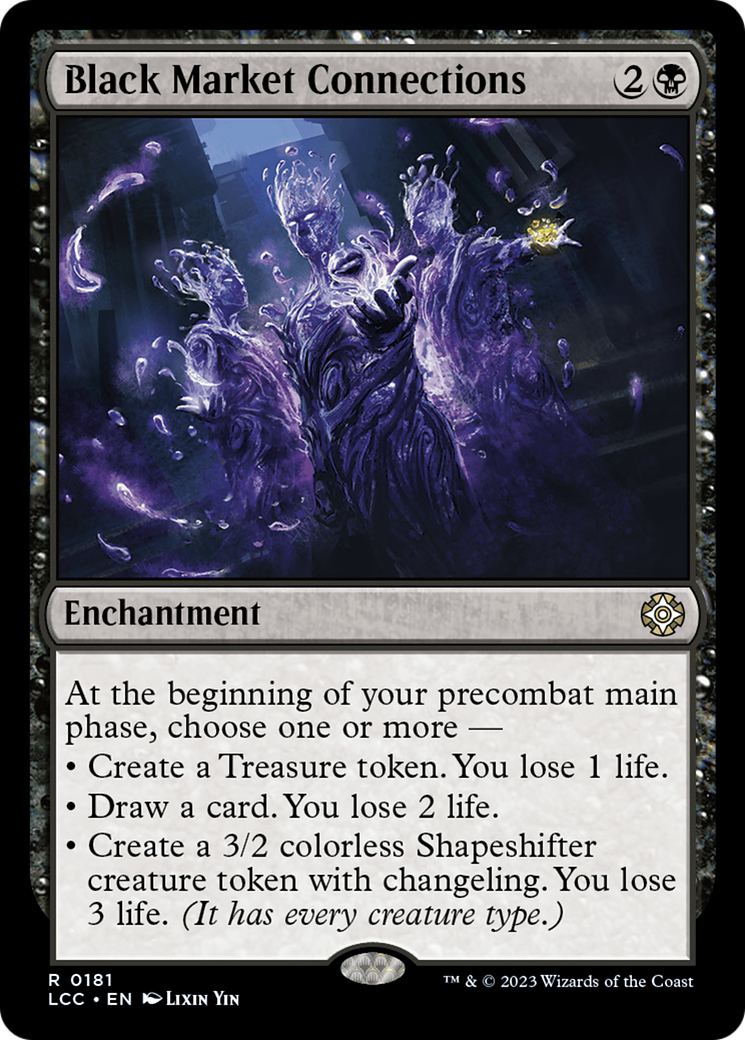 Black Market Connections [The Lost Caverns of Ixalan Commander] | Galactic Gamez