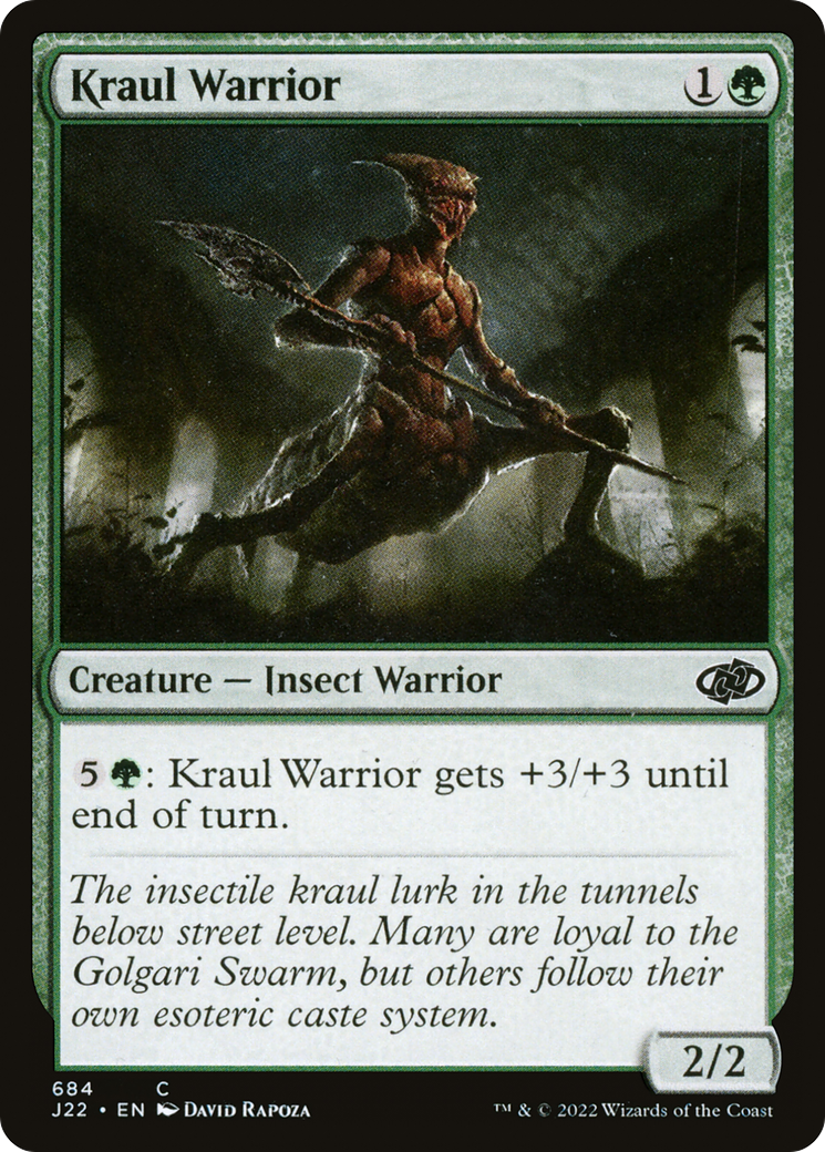 Kraul Warrior [Jumpstart 2022] | Galactic Gamez