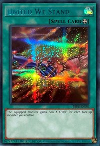 United We Stand (Blue) [SBPR-EN001] Secret Rare | Galactic Gamez