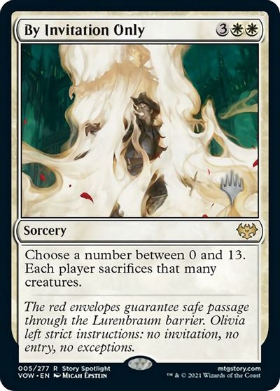 By Invitation Only (Promo Pack) [Innistrad: Crimson Vow Promos] | Galactic Gamez