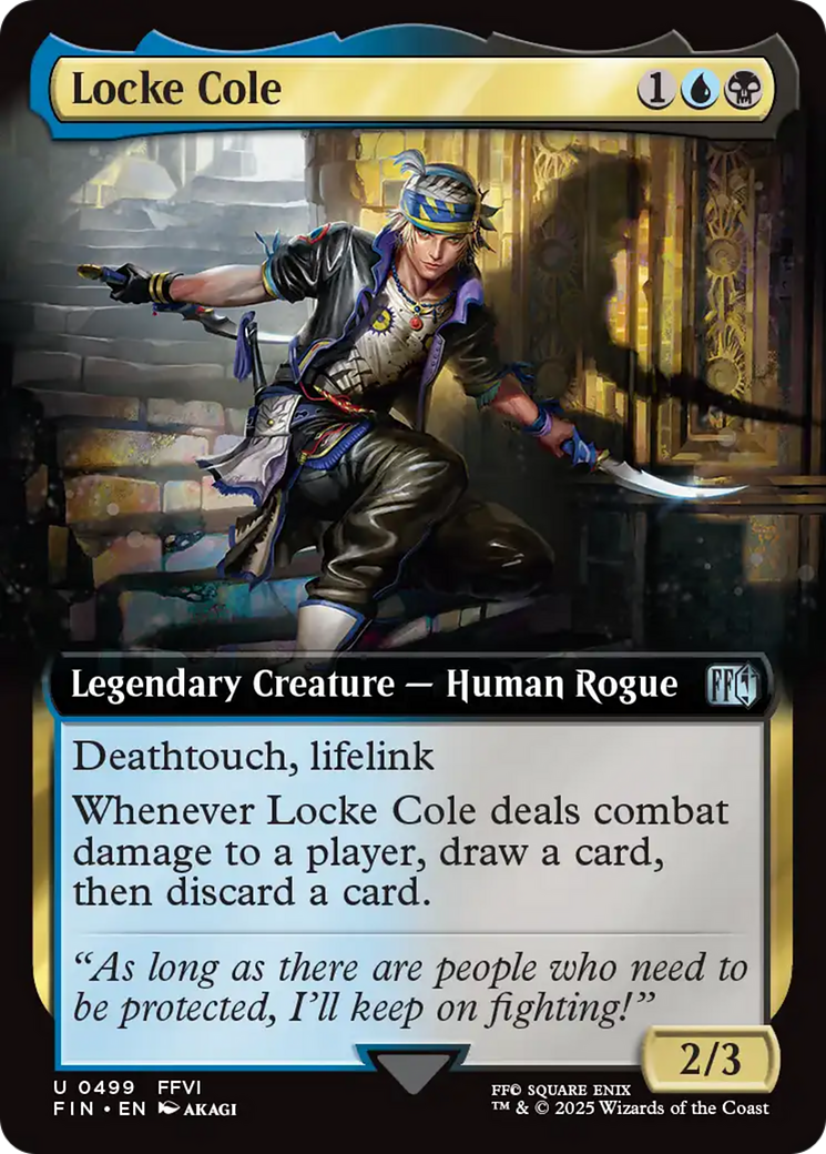 Locke Cole (Extended Art) [FINAL FANTASY] | Galactic Gamez