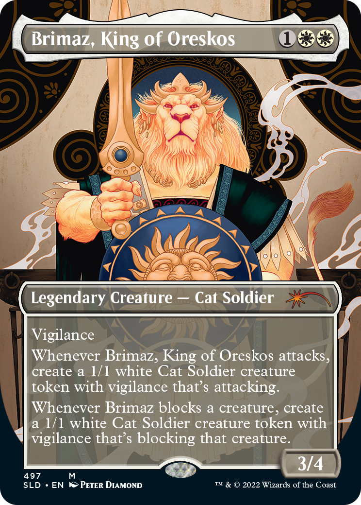 Brimaz, King of Oreskos (Borderless) [Secret Lair Drop Series] | Galactic Gamez