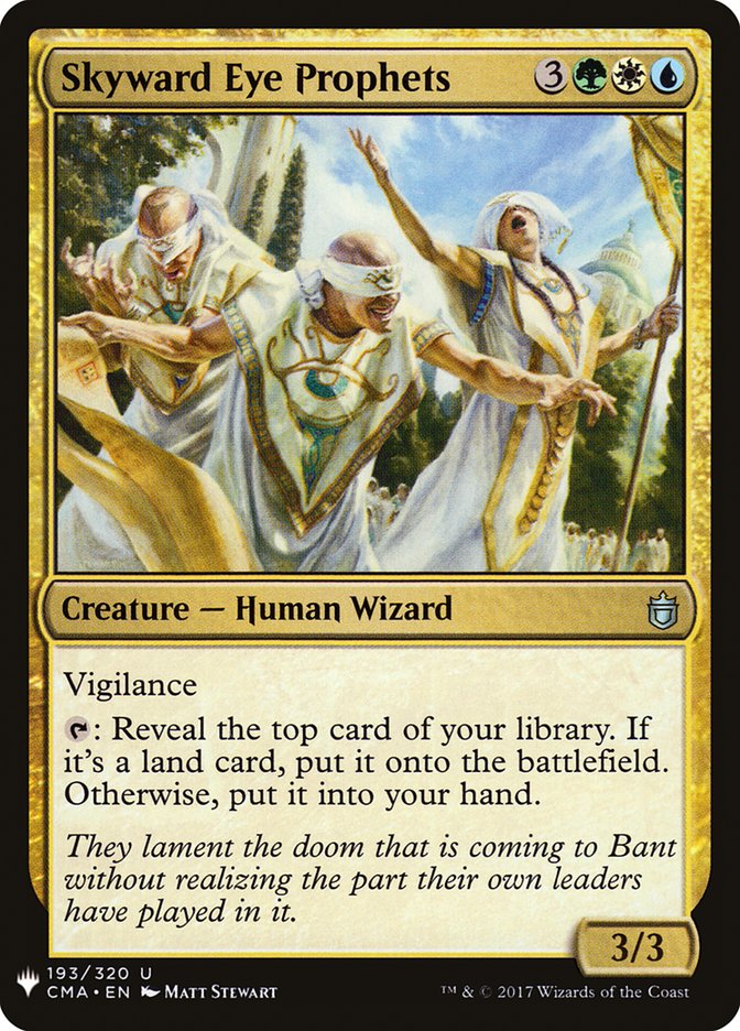 Skyward Eye Prophets [Mystery Booster] | Galactic Gamez