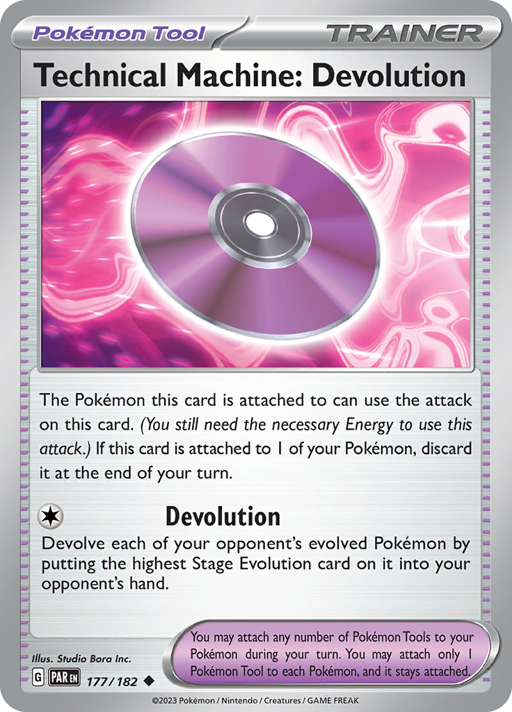 Technical Machine: Devolution (177/182) [Scarlet & Violet: Paradox Rift] | Galactic Gamez