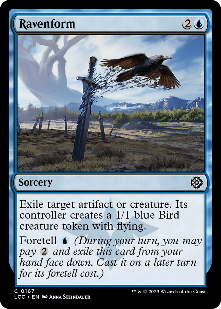 Ravenform [The Lost Caverns of Ixalan Commander] | Galactic Gamez