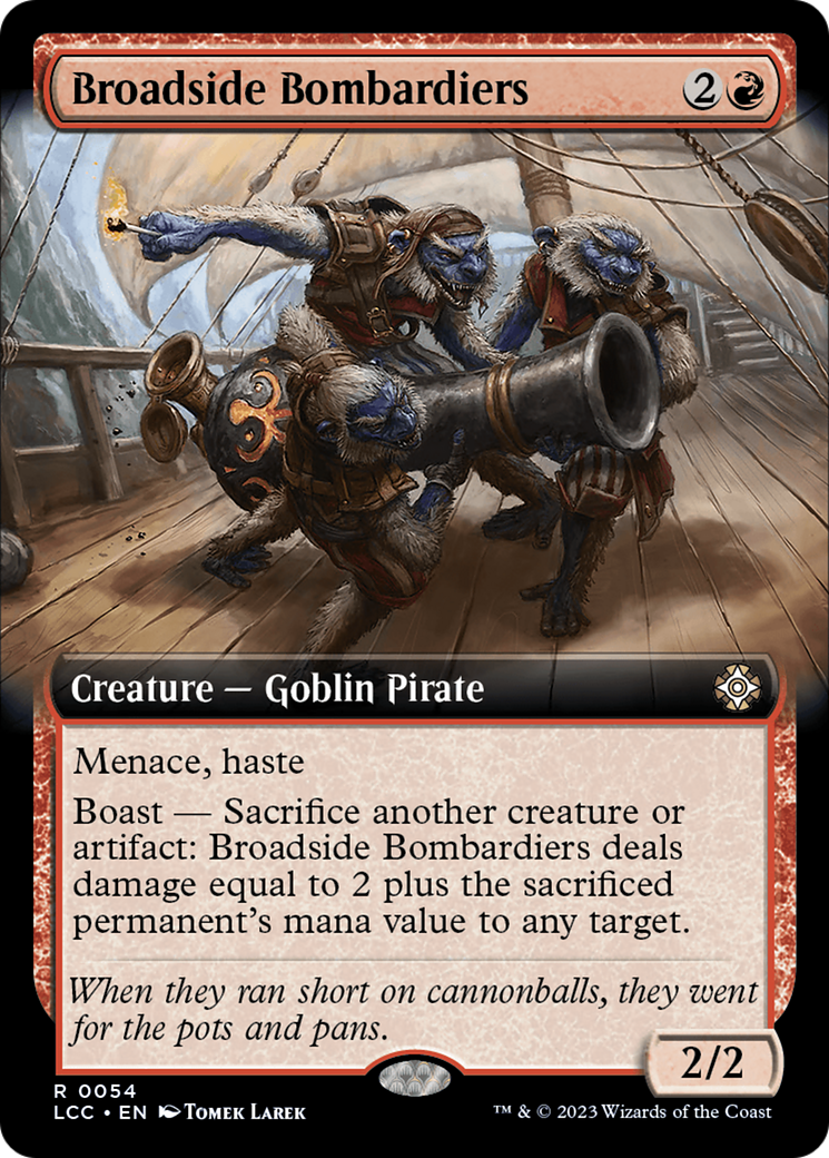 Broadside Bombardiers (Extended Art) [The Lost Caverns of Ixalan Commander] | Galactic Gamez
