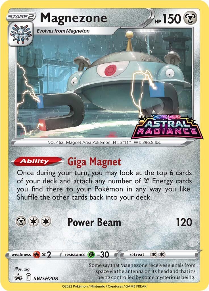 Magnezone (SWSH208) [Sword & Shield: Black Star Promos] | Galactic Gamez