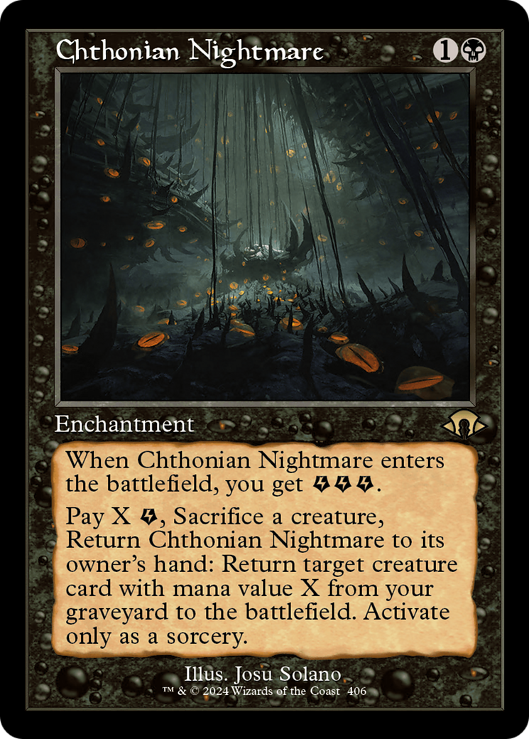 Chthonian Nightmare (Retro) [Modern Horizons 3] | Galactic Gamez