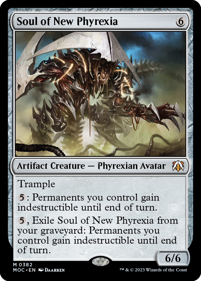 Soul of New Phyrexia [March of the Machine Commander] | Galactic Gamez