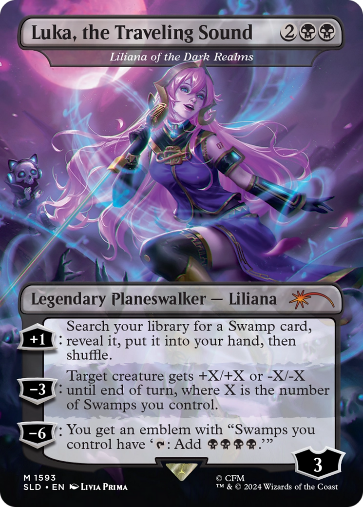 Luka, the Traveling Sound - Liliana of the Dark Realms [Secret Lair Drop Series] | Galactic Gamez