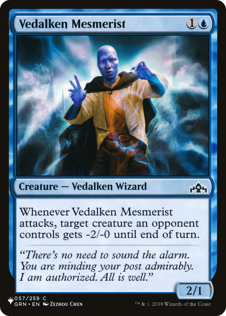 Vedalken Mesmerist [The List] | Galactic Gamez
