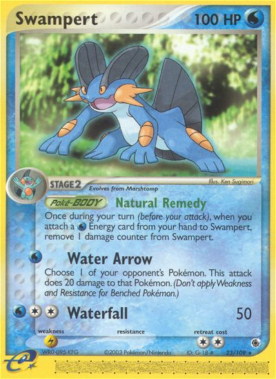 Swampert (23/109) [EX: Ruby & Sapphire] | Galactic Gamez