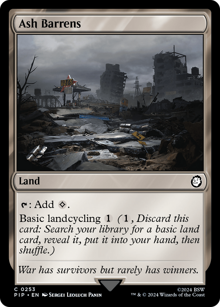 Ash Barrens [Fallout] | Galactic Gamez