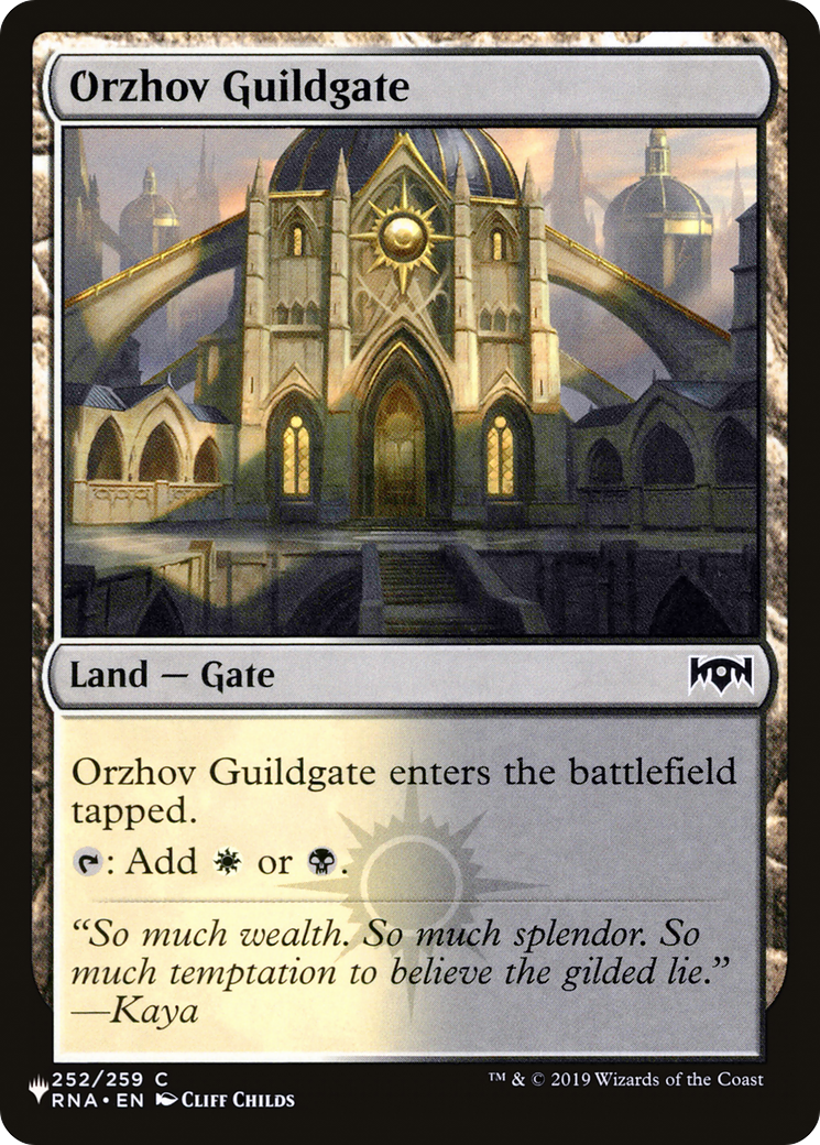 Orzhov Guildgate [The List] | Galactic Gamez