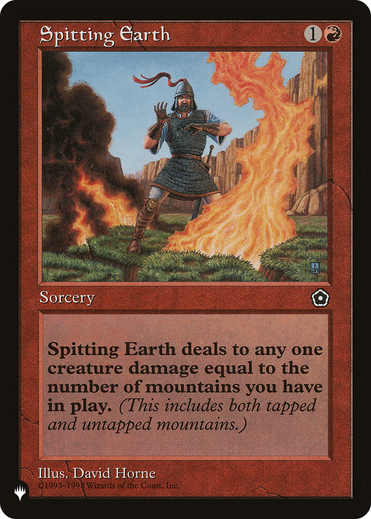 Spitting Earth [The List] | Galactic Gamez
