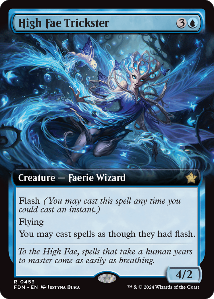 High Fae Trickster (Extended Art) [Foundations] | Galactic Gamez