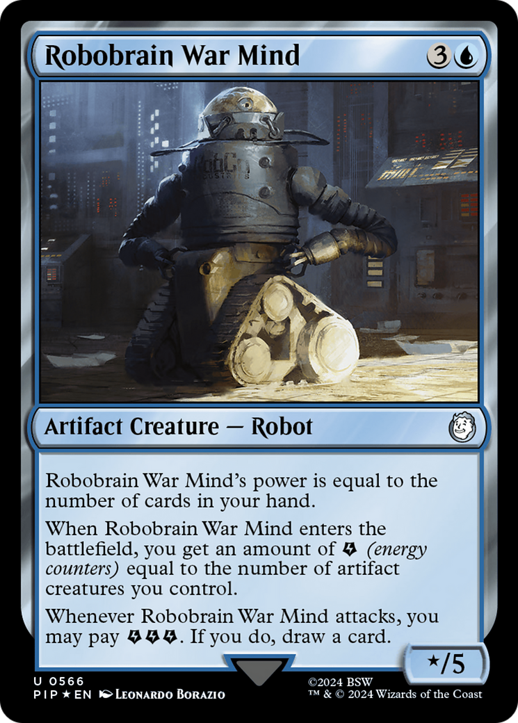 Robobrain War Mind (Surge Foil) [Fallout] | Galactic Gamez